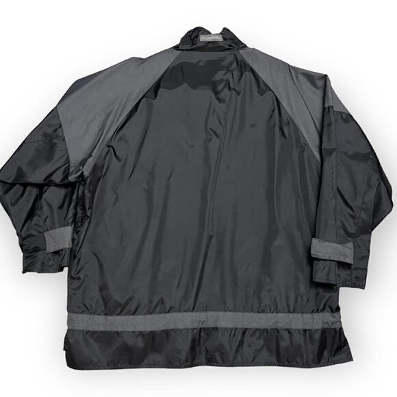 Reebok Vintage 90s Lightweight Retro Black Windbreaker Track Jacket Mens Medium - Picture 4 of 4